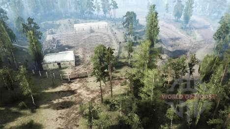The head of the base 3 - the Pig farm for Spintires MudRunner