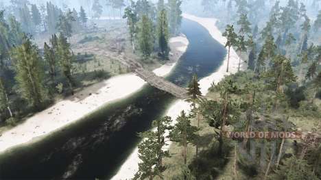 Three roads for Spintires MudRunner