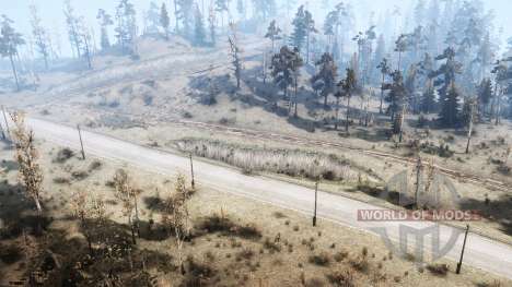 At the station for Spintires MudRunner
