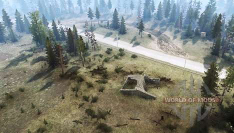 Mountain valley for Spintires MudRunner