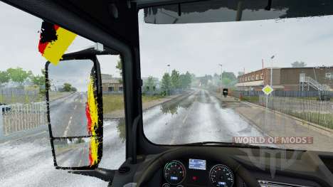 HQ Rain & Thunder for Euro Truck Simulator 2