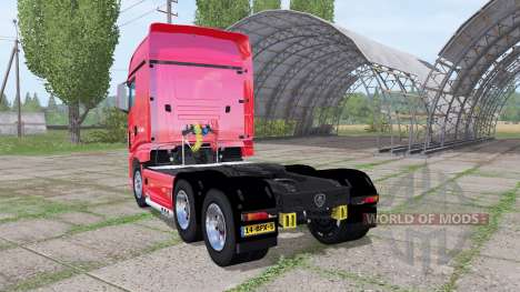 Scania R700 Evo tielbeke for Farming Simulator 2017