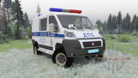Fiat Ducato combi (250) 2006 ДПС for Spin Tires