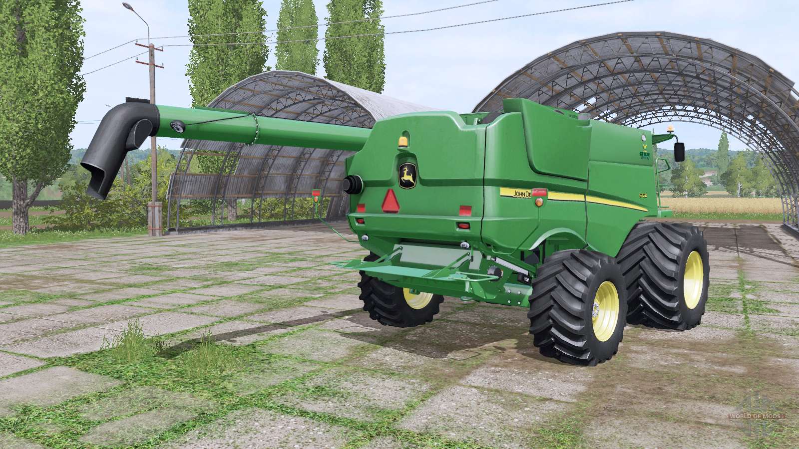 John Deere S680 for Farming Simulator 2017