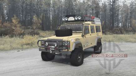 Land Rover Defender 110 Station Wagon for MudRunner