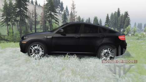 BMW X6 M (E71) for Spin Tires
