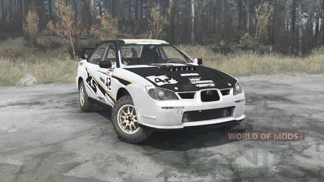 Subaru Impreza WRX STi (GDB) 2007 Rally for Spintires MudRunner