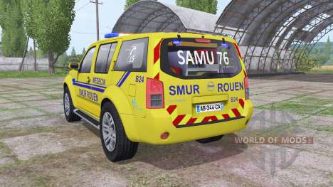Nissan Pathfinder (R51) 2004 SAMU for Farming Simulator 2017
