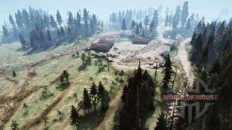 The volcano 2016 for Spintires MudRunner