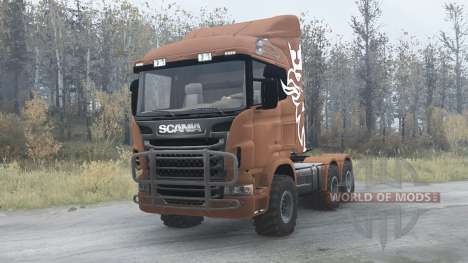 Scania R730 for Spintires MudRunner