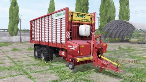 POTTINGER JUMBO 6610 combiline for Farming Simulator 2017