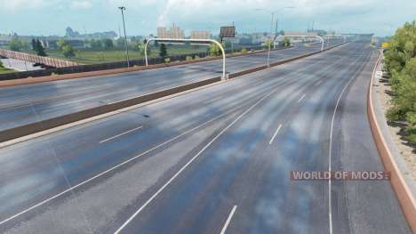 Superior rain for American Truck Simulator