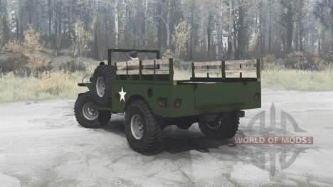 Dodge WC-51 (T214) 1942 for Spintires MudRunner