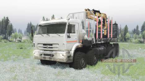 KAMAZ 6560-3198-43 for Spin Tires