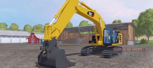 Caterpillar 329E LN for Farming Simulator 2015