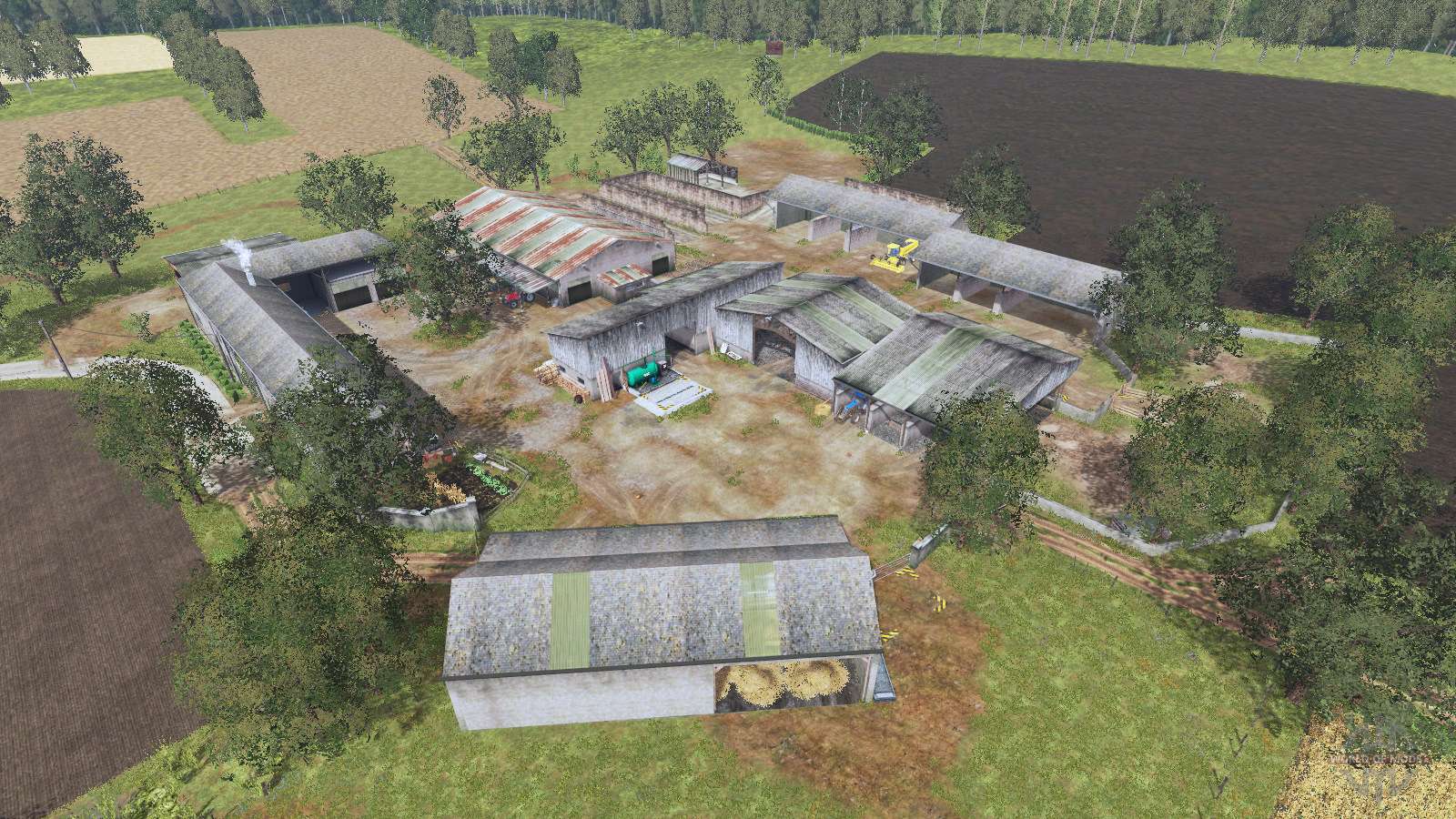 The Old Stream Farm V2001 For Farming Simulator 2017 4203