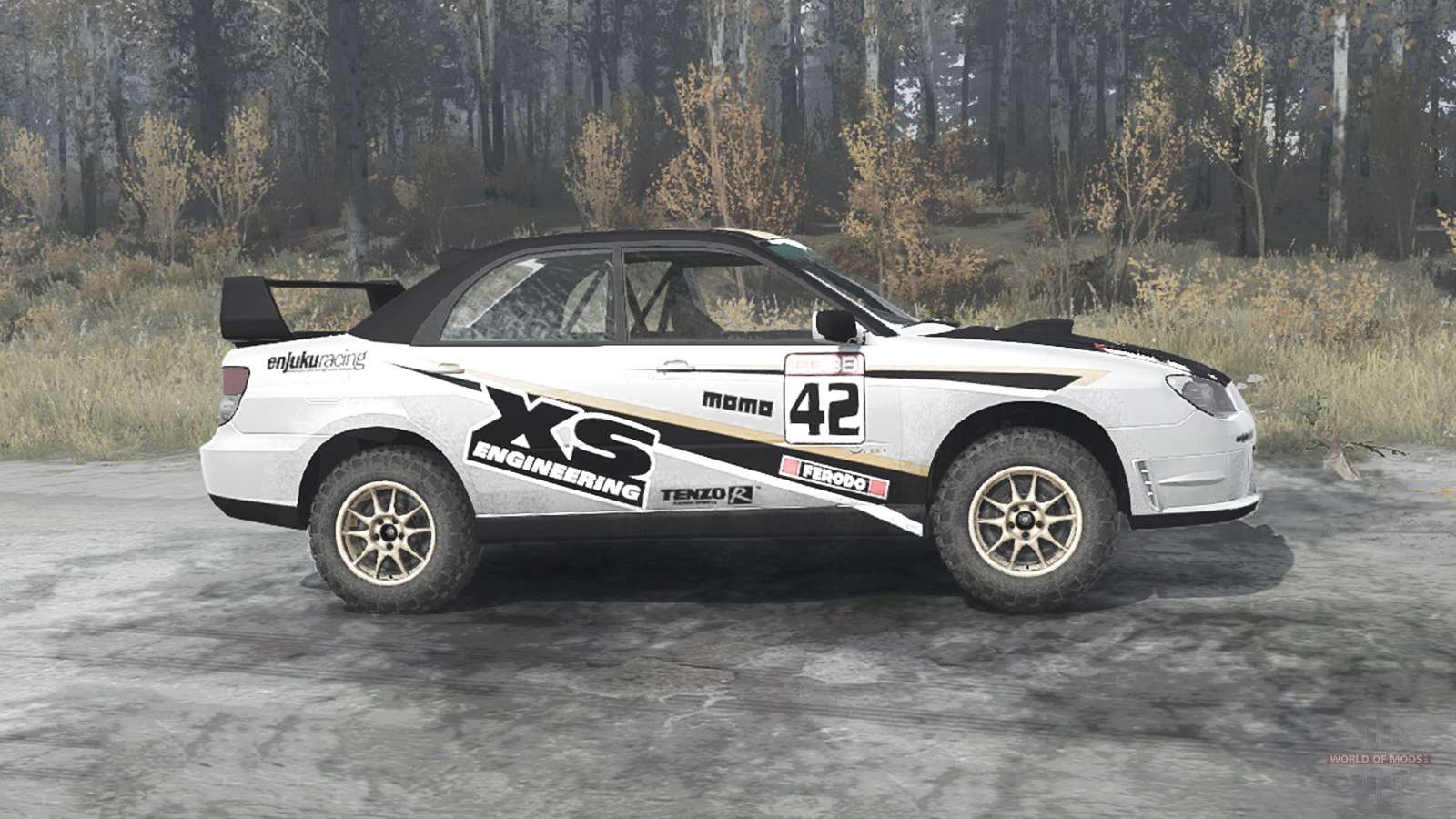 Subaru Impreza WRX STi (GDB) 2007 Rally for MudRunner