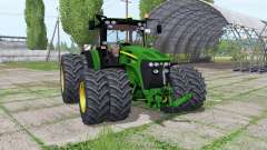 John Deere 7930 twin wheels Trelleborg for Farming Simulator 2017