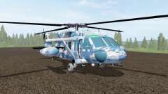 Sikorsky UH-60L Black Hawk winter camo for Farming Simulator 2017