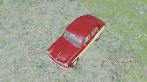 Moskvich 407 1958 for Spin Tires