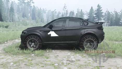 BMW X6 for Spintires MudRunner