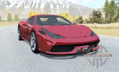 Ferrari 458 for BeamNG Drive