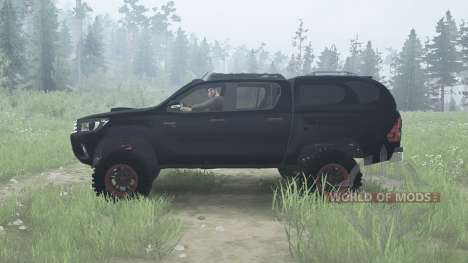 Toyota Hilux Double Cab 2016 for Spintires MudRunner