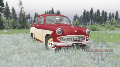 Moskvich 407 1958 for Spin Tires