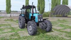 MTZ-1221 Belarus blue for Farming Simulator 2017