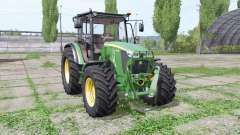 John Deere 5085M loader mounting for Farming Simulator 2017