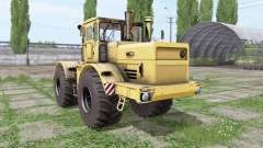 Kirovets K-700A yellow for Farming Simulator 2017