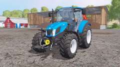 New Holland T5.115 front loader for Farming Simulator 2015