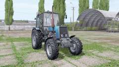 Belarus MTZ 1025 blue for Farming Simulator 2017