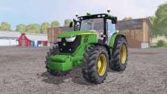 John Deere 6170R front loadеr for Farming Simulator 2015