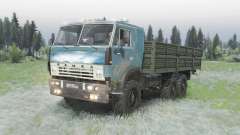 KamAZ 5320 6x6 for Spin Tires