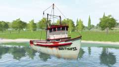 Fishing vessel v1.2 for Farming Simulator 2017