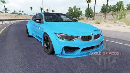 BMW M4 coupe (F82) v2.0 for American Truck Simulator