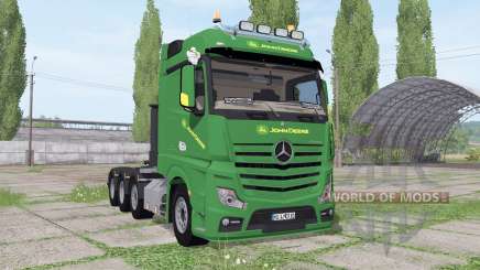 Mercedes-Benz Actros SLT (MP4) John Deere for Farming Simulator 2017