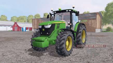 John Deere 6170R front loadеr for Farming Simulator 2015