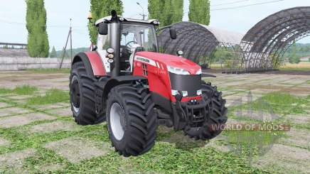 Massey Ferguson 8727 wheel configurations for Farming Simulator 2017