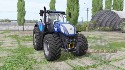 New Holland T7.315 HD Blue Power for Farming Simulator 2017