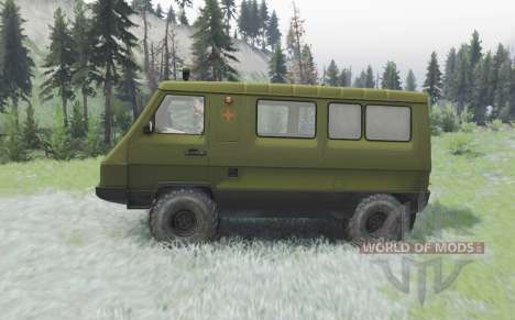 UAZ 3972 for Spin Tires