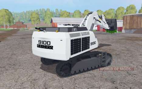 Liebherr R 9100 for Farming Simulator 2015