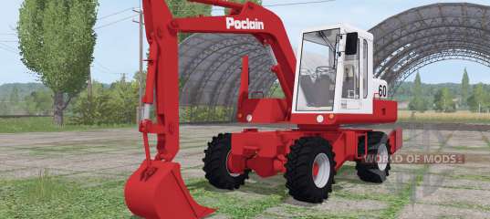 Poclain 60 for Farming Simulator 2017