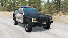 Jeep Cherokee Police skins pack for BeamNG Drive