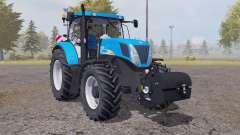 New Holland T7040 weight for Farming Simulator 2013