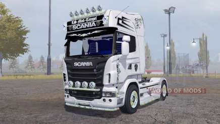 Scania R730 V8 Topline v1.1 for Farming Simulator 2013