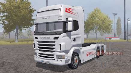 Scania R-series hooklift for Farming Simulator 2013