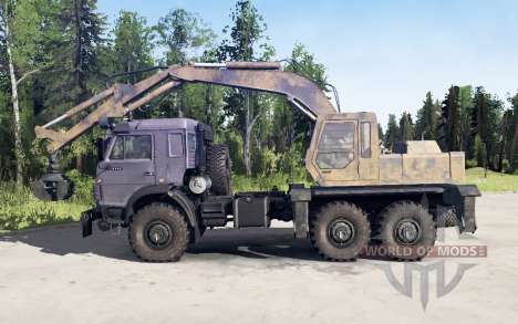 KamAZ 5350 for Spintires MudRunner