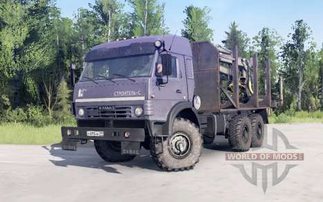 KamAZ 5350 for Spintires MudRunner